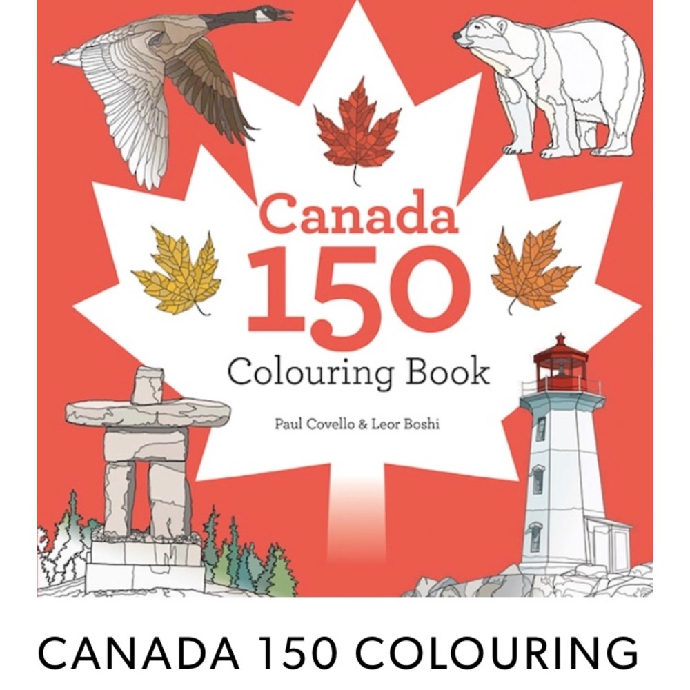 ❄️ FREE Canada 150 colouring book w/ $20 purchase